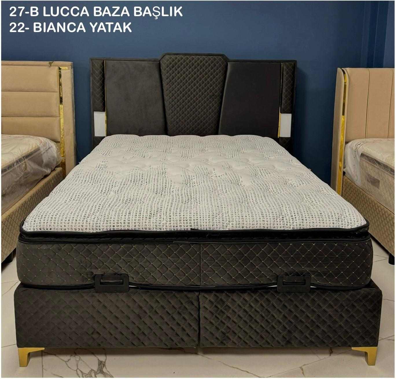 ÇİFT KİŞİLİK BAZA BAŞLIK YATAK SETLERİ