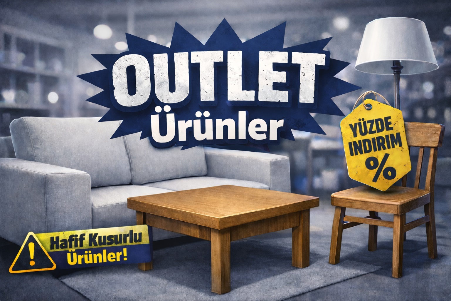 OUTLET ÜRÜNLER (HAFİF KUSURLU)