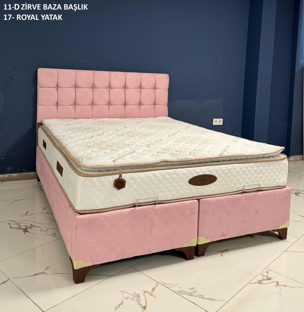 150X200 ZİRVE BAZA BAŞLIK & PRESTİJ YATAK SETİ