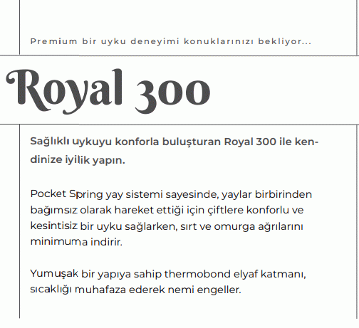 150X200 İDAŞ YATAK