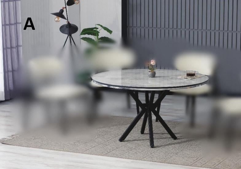 4 KİŞİLİK MOON MDF MASA