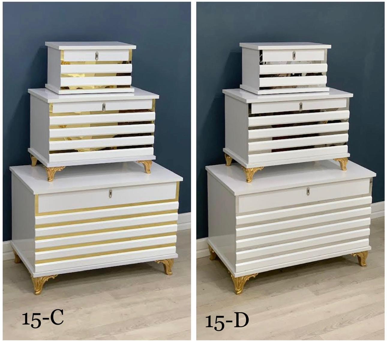 SNT ÜÇLÜ AHŞAP SANDIK