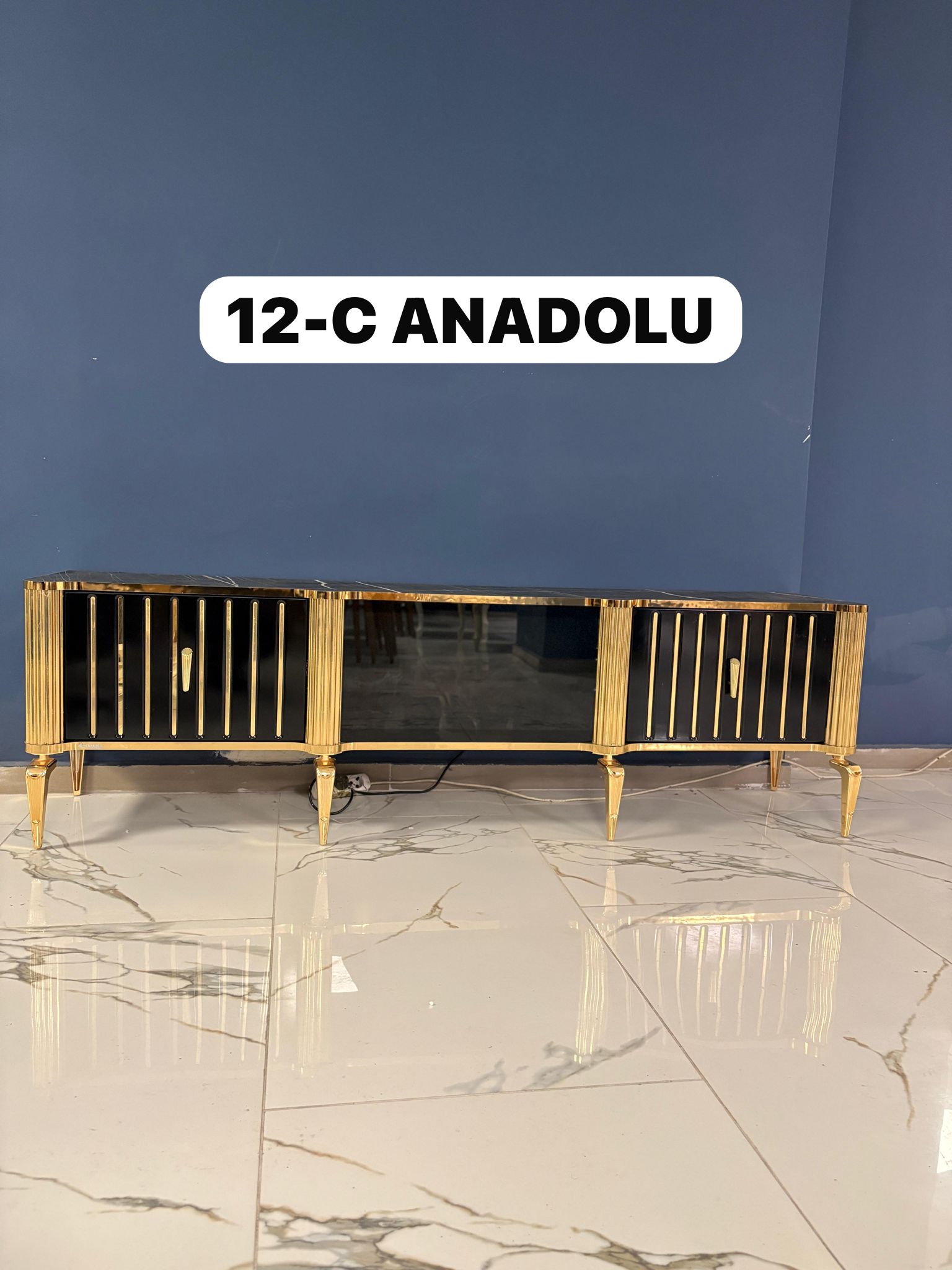 ANADOLU ŞÖMİNE TV SEHPASI