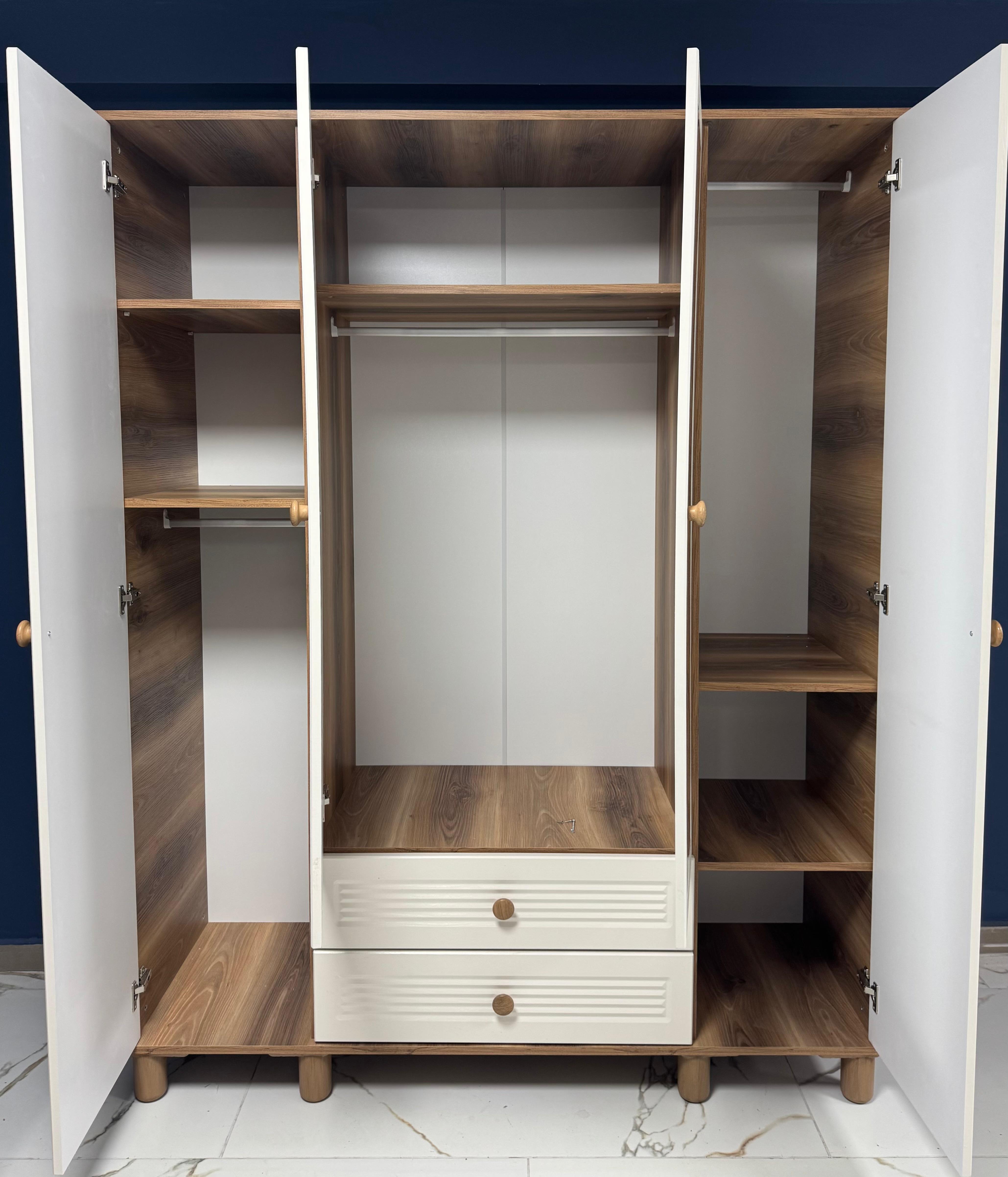 BOHEM 4 KAPAKLI MDF GARDROP