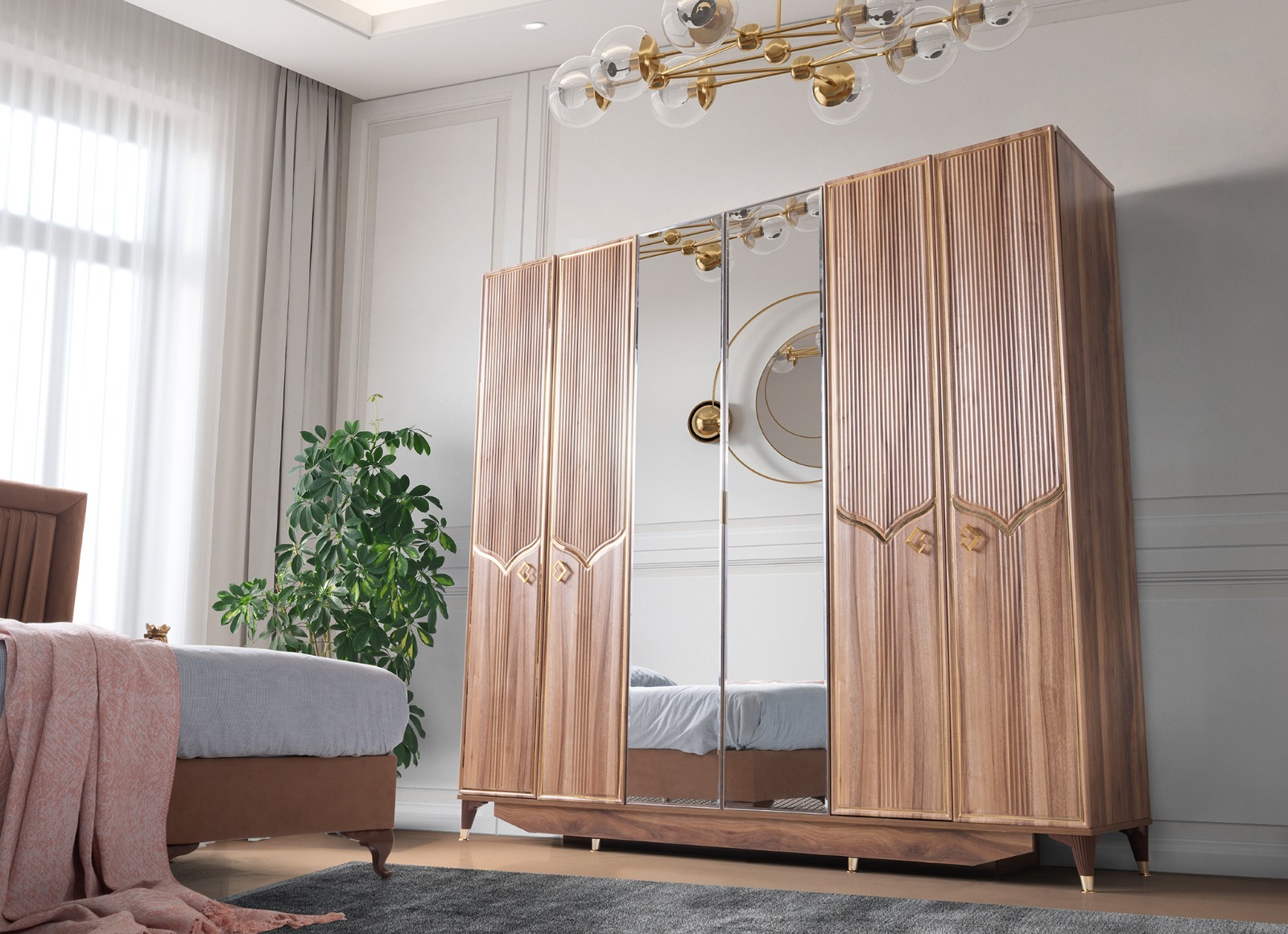 VİYONA YATAK ODASI TAKIMI (OUTLET)