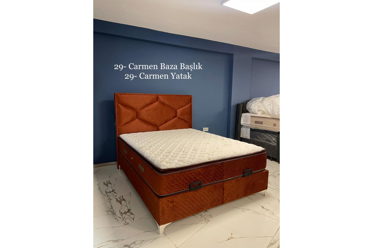 CARMEN BAZA BAŞLIK YATAK SETİ