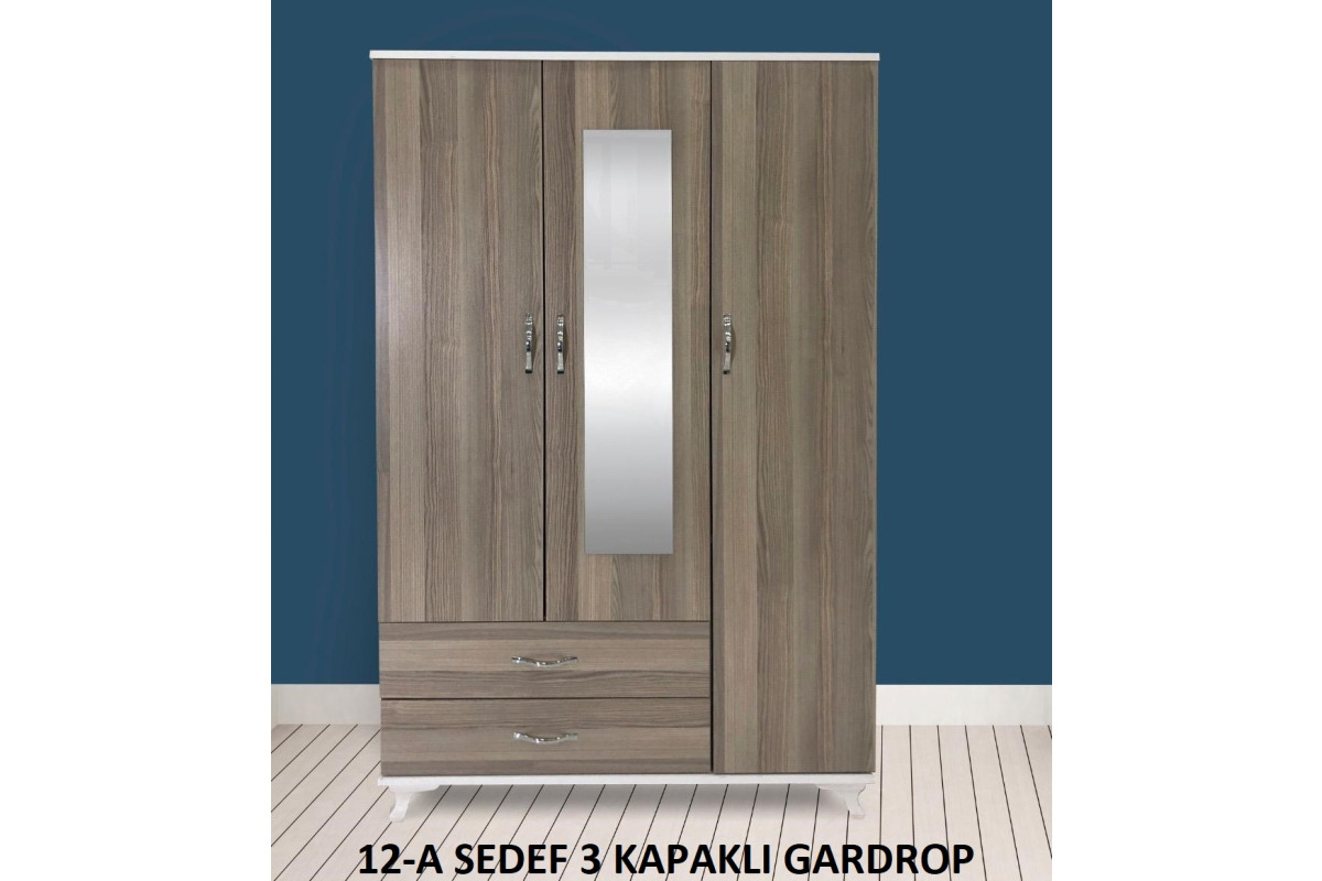 SEDEF 3 KAPAKLI GARDROP
